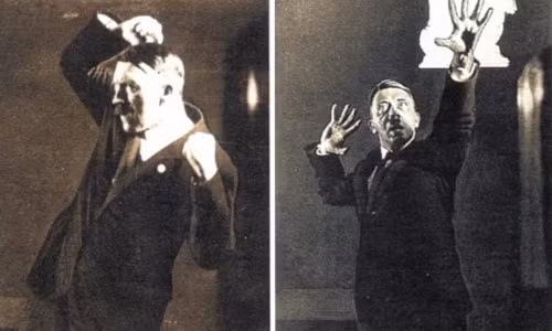Hitler sử dụng ngôn ngữ cơ thể gây ấn tượng với khán giả khi phát biểu trước công chúng. Trùm phát xít chuẩn bị những động tác này trước khi buổi diễn thuyết diễn ra.