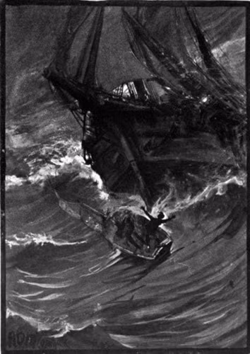 Cuốn tiểu thuyết duy nhất của nhà văn trinh thám Edgar Allan Poe mang tên "The Narrative of Arthur Gordon Pym of Nantucket" được xuất bản năm 1838 miêu tả cảnh tượng các thủy thủ của một con tàu bị mắc kẹt ngoài đại dương. Vì quá đói nên họ đã rút thăm để xem ai sẽ là người phải hy sinh để những người còn lại sống sót. 46 năm sau, điều tương tự đã xảy ra với con tàu Mignonette với các tình tiết trùng hợp đến rợn người.