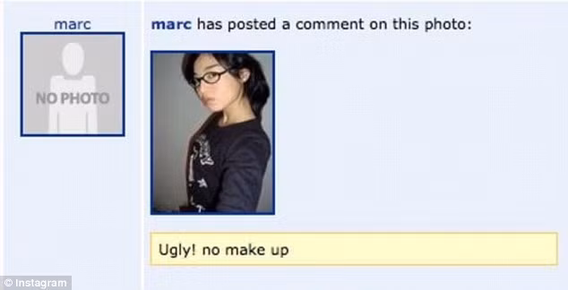 Theo các bức hình mà Mia đã tải lên, cô bị quấy rối bởi đủ loại tin nhắn, từ những tin đe dọa tới gạ gẫm tình dục sống sượng.