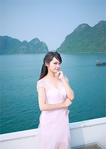 Thí sinh Phạm Thu Hà.