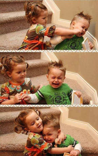 Yêu nào! Chị xin lỗi!