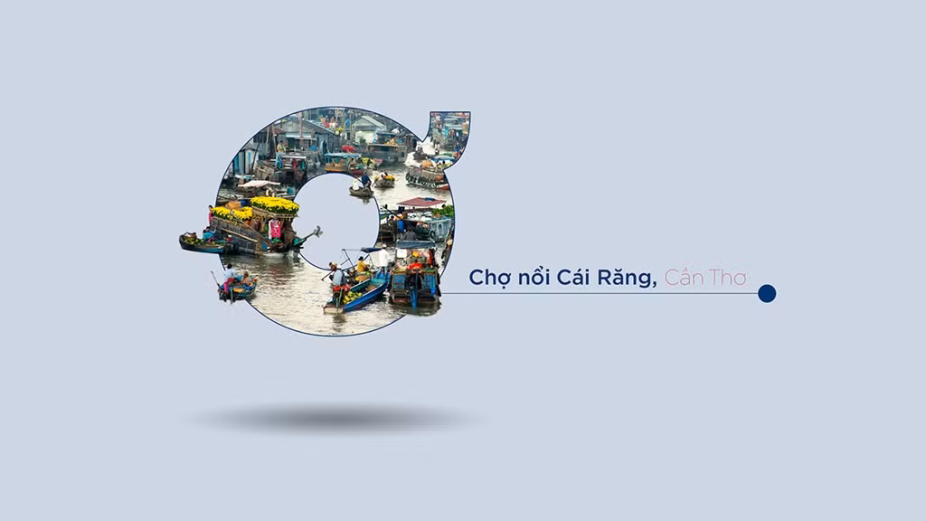 Chợ nổi Cái Răng hoạt động buôn bán lênh đênh trên nước, đây cũng là điểm đặc biệt thu hút khách du lịch. Chợ thường họp khá sớm, thường từ lúc mờ sáng và đến khoảng 8-9 giờ thì vãn, chuyên buôn bán các loại trái cây, đặc sản của vùng đồng bằng sông Cửu Long.