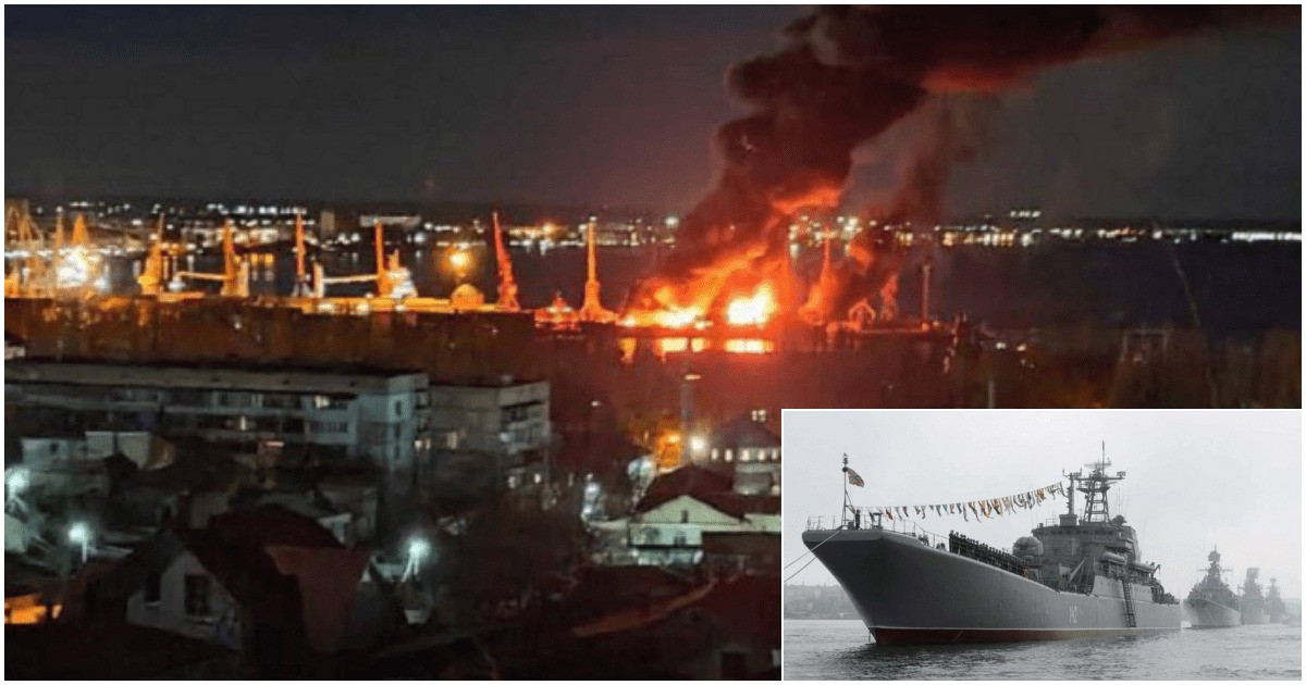 Vụ tấn công quy mô lớn diễn ra chỉ vài ngày sau khi Ukraine tấn công một tàu đổ bộ của Hải quân Nga ở Crimea hôm 26/12, gây hư hại nghiêm trọng cho con tàu này và được xem là đòn tấn công lớn nhằm vào Hạm đội Biển Đen của Moscow.