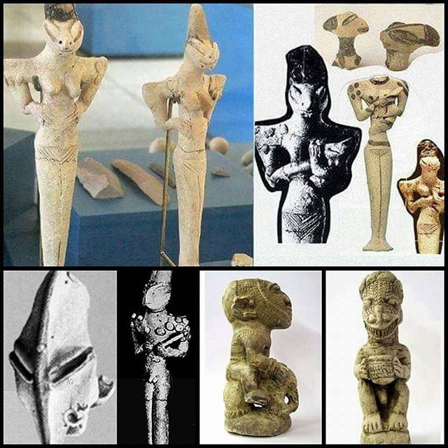 Từ đây, một số người cho rằng, những bức tượng được tìm thấy ở Al'Ubaid có thể khắc họa chủng tộc người thằn lằn đến từ hành tinh khác. Nói cách khác đó có khả năng là người ngoài hành tinh.