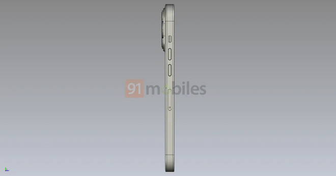 Phần lỗ đục hình "viên thuốc" được cho là chứa các cảm biến cho hệ thống Face ID. Trong khi đó, lỗ bấm hình tròn chứa camera selfie. Vị trí loa thoại cũng đã được đưa lên sát mép viền trên.