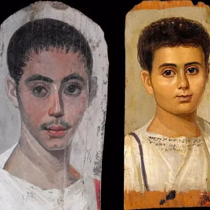 Vào thời điểm đó, Ai Cập rất phổ biến nghệ thuật hội họa. Hầu hết các gia đình đều treo một số bức tranh trong nhà.