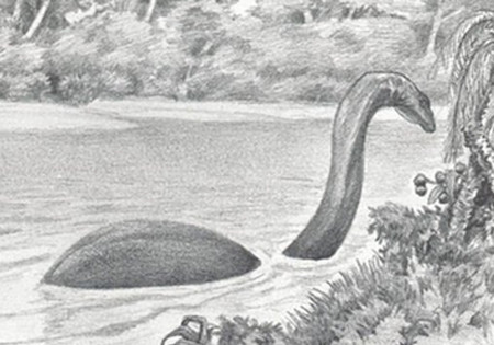 Theo đó, một số người nhìn thấy sinh vật bí ẩn này có chiếc cổ dài, có một chiếc rằng hoặc sừng ở trên đầu.