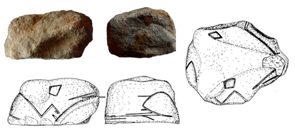 Đây là 2 hòn đá đầu rắn duy nhất được phát hiện tại địa điểm khảo cổ này. Theo đó, chúng khiến giới chuyên gia tò mò về ai là người tạo ra và mục đích sử dụng là gì.