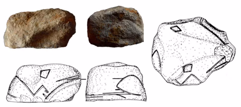 Đây là 2 hòn đá đầu rắn duy nhất được phát hiện tại địa điểm khảo cổ này. Theo đó, chúng khiến giới chuyên gia tò mò về ai là người tạo ra và mục đích sử dụng là gì.