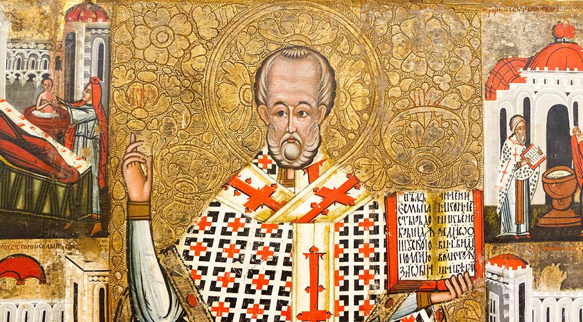 Thánh Nicholas là một vị thánh Cơ Đốc giáo xứ Myra sống vào thời Hy Lạp cổ đại ở khoảng thế kỷ 3 - 4.