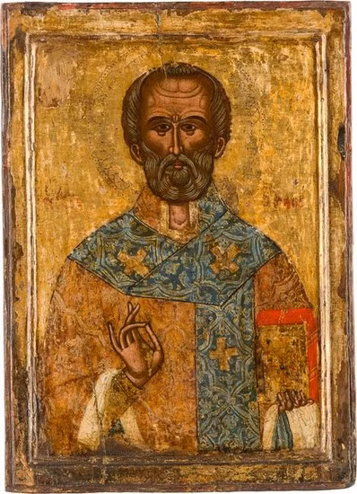 Tương truyền, sau khi qua đời vào năm 343, Thánh Nicholas được mai táng trong nhà thờ ở thành phố quê hương Myra (hiện nay là Demre).