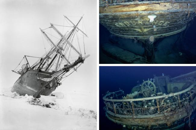 Tuy nhiên, số phận con tàu Endurance không may mắn như vậy. Vào ngày 27/10/1915, con tàu có thể di chuyển khi lớp băng bao quanh bị sóng làm vỡ. 25 ngày sau, con tàu Endurance bị rung lắc trước khi biến mất hoàn toàn khỏi mặt biển. Kể từ đó, nhiều đoàn thám hiểm nỗ lực tìm kiếm xác tàu đắm này.