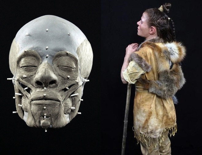 Để kế hoạch phục dựng thành công, nhóm chuyên gia tiến hành quét hộp sọ và tạo bản sao kích thước thật của hộp sọ bằng máy in 3D.