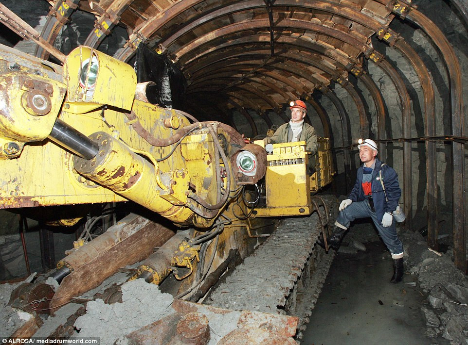 Vì vậy, tính đến thời điểm hiện nay, chưa có vụ rơi máy bay nào xảy ra tại mỏ kim cương Mir.