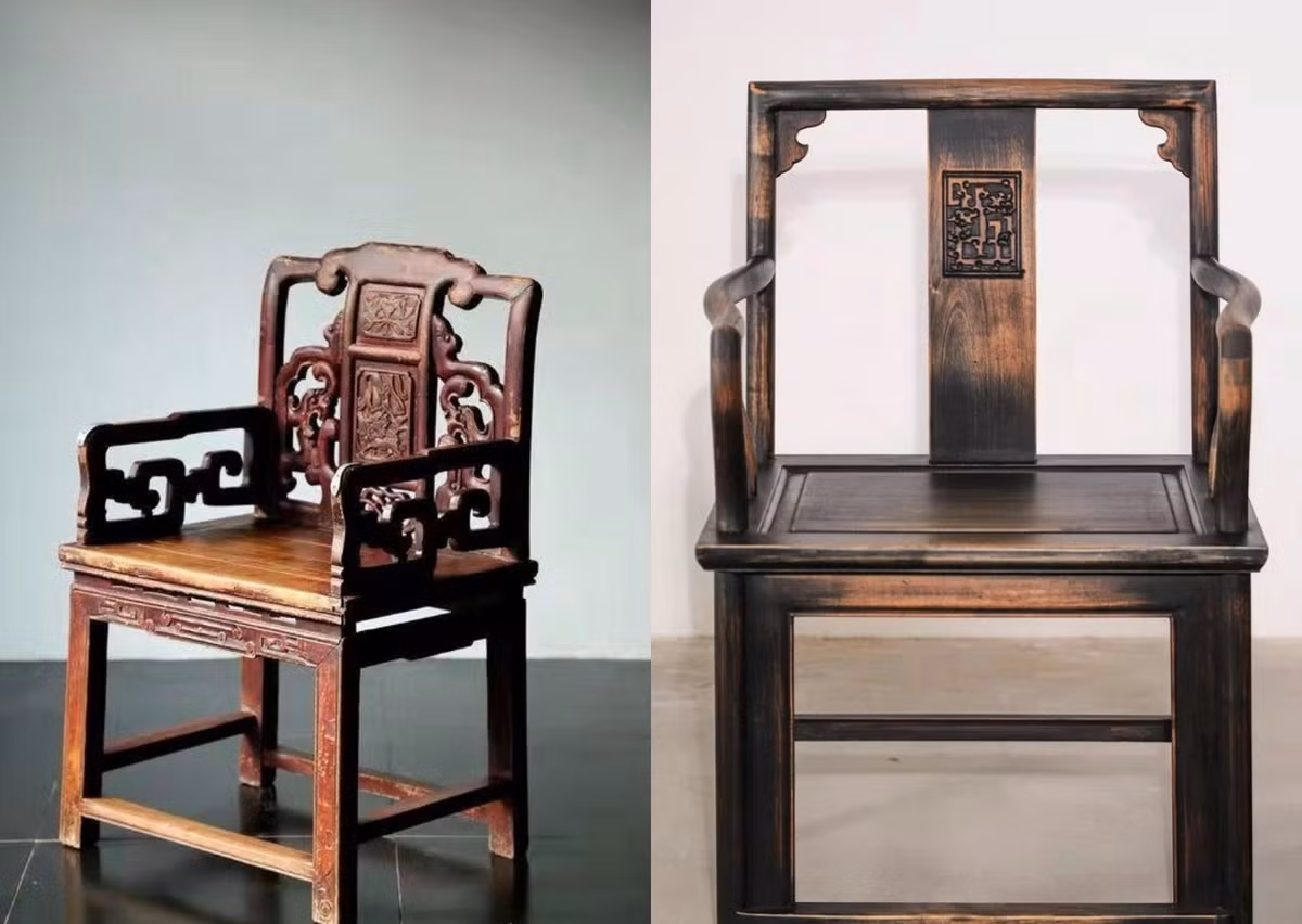 Theo chia sẻ của ông Trương Chí Dũng sống ở khu Triều Dương, Bắc Kinh, Trung Quốc, đôi ghế gỗ bỏ đi được ông lấy từ một trạm thu hồi phế liệu. Ông không thể ngờ rằng chúng là đồ cổ và giúp mình kiếm được khoản tiền cực lớn.