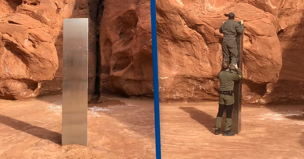 Một số người hoài nghi cột kim loại bí ẩn ở sa mạc Utah có thể là một tác phẩm nghệ thuật được lắp đặt bất hợp pháp.