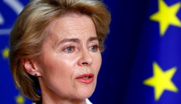 Trước đó, ngày 2/7, bà Ursula von der Leyenbà đã được nhà lãnh đạo 28 nước thành viên Liên minh Châu Âu (EU) thống nhất lựa chọn làm Chủ tịch Ủy ban Châu Âu, nhiệm kỳ 2019-2024. Bà sẽ chính thức thay ông Jean-Claude Juncker để nhậm chức Chủ tịch EC từ ngày 1/11/2019. Ảnh: BBC.