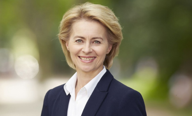 Đây cũng là lần đầu tiên sau hơn 60 năm, một người Đức được trao quyền lực cao nhất trong Liên minh Châu Âu. Ảnh: CDU.