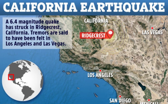 Thị trưởng Ridgecrest, Peggy Breeden, đã ban bố tình trạng khẩn cấp nhằm cho phép thành phố nhận được sự hỗ trợ từ các tổ chức bên ngoài.