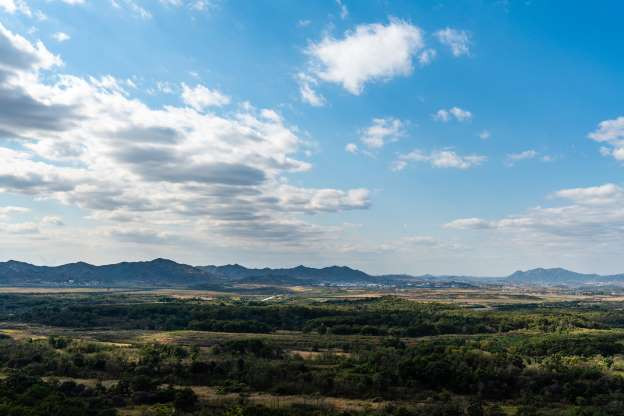 Thung lũng Imjin ở Kaesong.