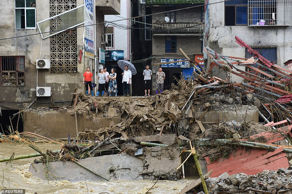 Lượng mưa trung bình tại các khu vực bị ảnh hưởng ở Trung Quốc trong tuần này được ghi nhận cao hơn 51% so với cùng thời điểm năm ngoái và đây là mức cao kỷ lục kể từ năm 1961.