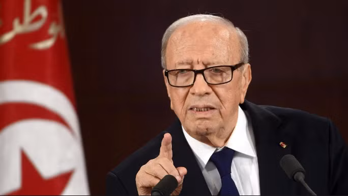 Trong khoảng thời gian từ tháng 4/1981 đến tháng 9/1986, ông Essebsi giữ chức vụ Bộ trưởng Ngoại giao Tunisia. Ảnh: National.