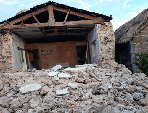 Trận động đất này có tâm chấn nằm ở độ sâu 9,1 km và cách Itbayat khoảng 3 km về phía đông đông bắc. Ảnh: Twitter.