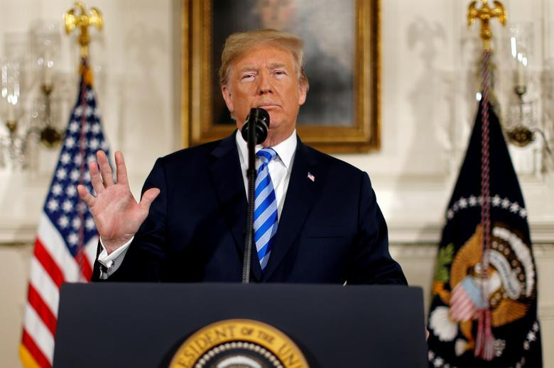 Tháng 5/2018: Anh, Pháp và Đức kêu gọi Iran duy trì thỏa thuận hạt nhân 2015, sau khi ông Trump rút Mỹ khỏi thỏa thuận này.