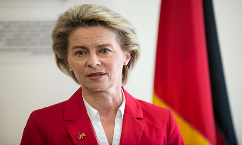 Ngày 2/7, Bộ trưởng Quốc phòng Đức Ursula von der Leyen đã được nhà lãnh đạo 28 nước thành viên Liên minh Châu Âu (EU) thống nhất lựa chọn làm Chủ tịch Ủy ban Châu Âu, nhiệm kỳ 2019-2024. Ảnh: Wikipedia. 