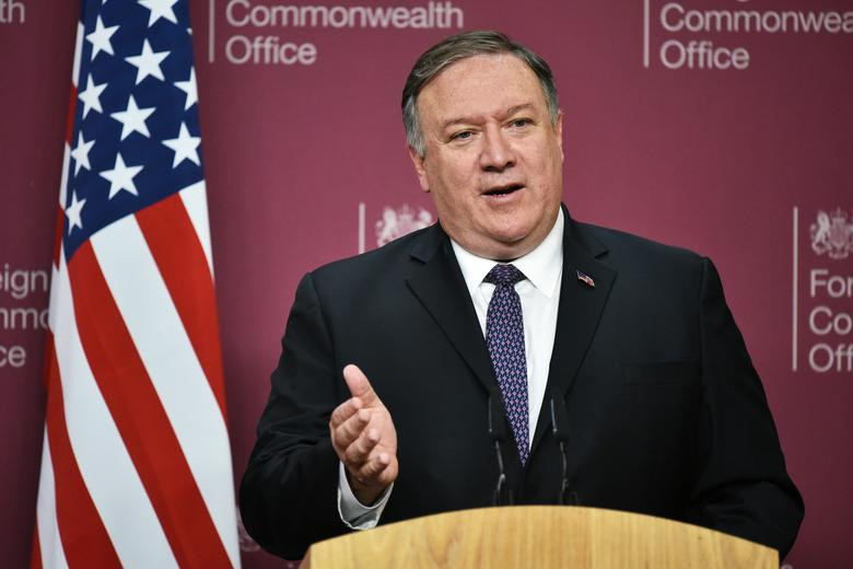Tháng 5/2019: Ngoại trưởng Mỹ Mike Pompeo chỉ trích Anh về thái độ của nước này đối với Trung Quốc và Tập đoàn Huawei, cho rằng điều đó có thể cản trở việc chia sẻ thông tin tình báo của Washington với London.