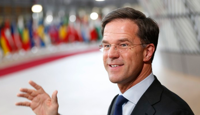Thủ tướng Mark Rutte sinh ngày 14/2/1967 tại The Hague, Hà Lan. Ông từng theo học ngành Lịch sử tại Đại học Leiden. Ảnh: The Atlantic.