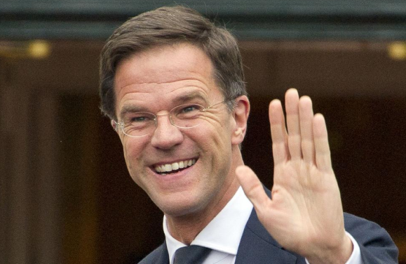 Trong cuộc tổng tuyển cử năm 2010, Đảng VVD giành được số phiếu bầu cao nhất. Sau thời gian thương thuyết, ông Rutte trở thành Thủ tướng Hà Lan và đảm nhiệm cương vị này từ đó đến nay. Ảnh: UPI.