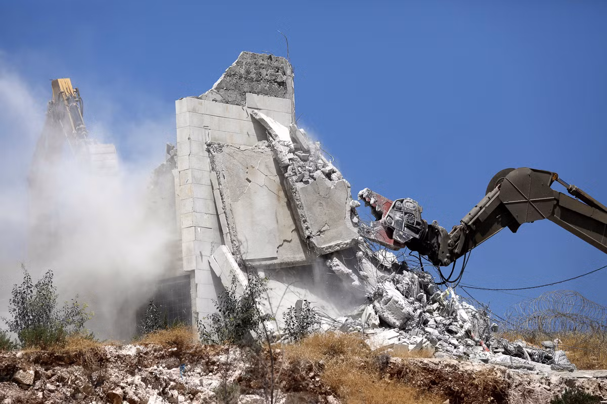 Can canh Israel pha nha cua nguoi Palestine tai Dong Jerusalem-Hinh-5