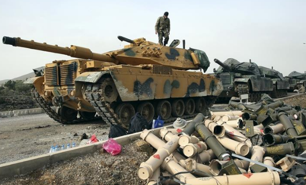 Trang Hawar cũng nhấn mạnh rằng hàng nghìn tay súng phiến quân được Thổ Nhĩ Kỳ hậu thuẫn gần đây đã được điều động tới Afrin từ tỉnh Idlib. Ảnh: AJ.