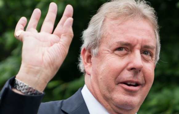 Tháng 1/2016, ông chính thức đảm nhiệm vai trò Đại sứ Anh tại Mỹ. Ảnh: WP.