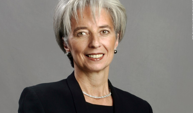 Ngày 16/11/2009, Financial Times bình chọn bà Lagarde là Bộ trưởng Tài chính tốt nhất của Eurozone. Ảnh: CNN.