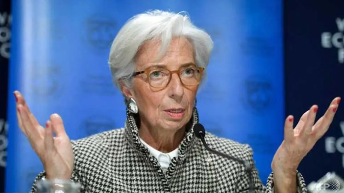 Năm 2018, Tạp chí Forbes xếp hạng bà Lagarde ở vị trí thứ 3 trong danh sách 100 người phụ nữ quyền lực nhất thế giới. Ảnh: CNA.