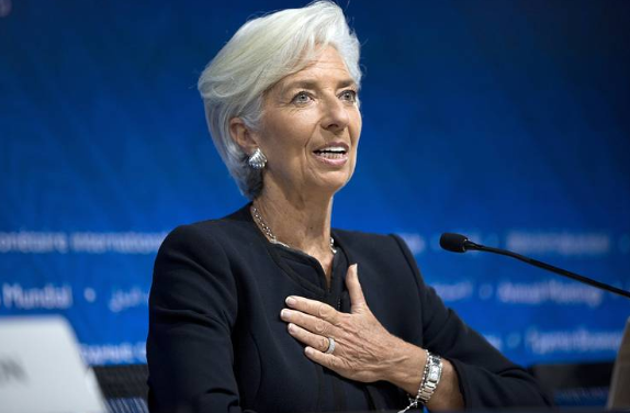 Tháng 7/2011, bà được bầu làm Tổng Giám đốc Quỹ Tiền tệ Quốc tế IMF. Ảnh: WSJ.