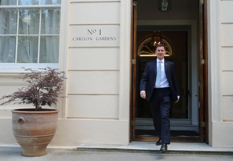 Ngoại trưởng Hunt từng nói rằng ông muốn Anh rời khỏi Liên minh Châu Âu (EU) với một thỏa thuận.