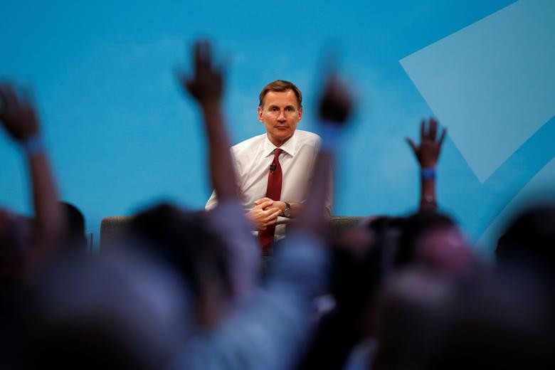 Ứng viên Thủ tướng Anh Jeremy Hunt tham dự một sự kiện ở Manchester hôm 29/6.