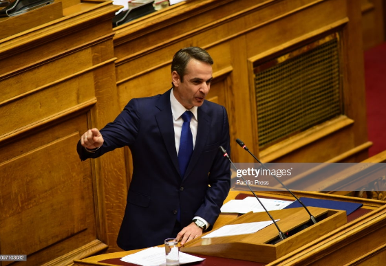 Từ năm 1992-1993, ông Kyriakos học tại Đại học Stanford và lấy bằng Thạc sĩ về Quan hệ Quốc tế. Năm 1993-1995, ông theo học tại Đại học Kinh doanh Harvard và nhận bằng Thạc sĩ Quản trị Kinh doanh. Ảnh: Getty.