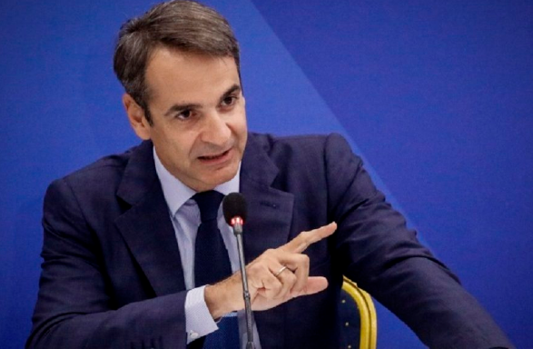 Ông Kyriakos sinh ngày 4/3/1968 tại thủ đô Athens. Ông là con trai của cựu Thủ tướng Hy Lạp Konstantinos Mitsotakis. Ảnh: ERTI.