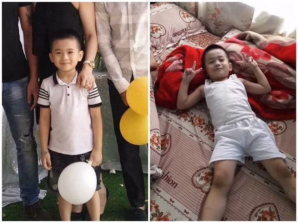 Trong diễn biến mới nhất, tối 5/7, trên Facebook lan truyền hình ảnh về một cậu bé có nhiều nét tương đồng với bé Trần Trung Nghĩa, xuất hiện cùng hai người (1 nam - 1 nữ) ở khu vực được cho là ngã tư Sài Đồng, quận Long Biên, Hà Nội. Gia đình bé lập tức đăng tải thông tin lên mạng, nhờ tìm kiếm xác minh thông tin và nhờ đến lực lượng công an. Mới nhất, gia đình xác định cháu bé xuất hiện ở Hà Nội không phải Nghĩa. Hiện chưa có thông tin về tung tích bé Nghĩa. Ảnh: Gia đình cung cấp.