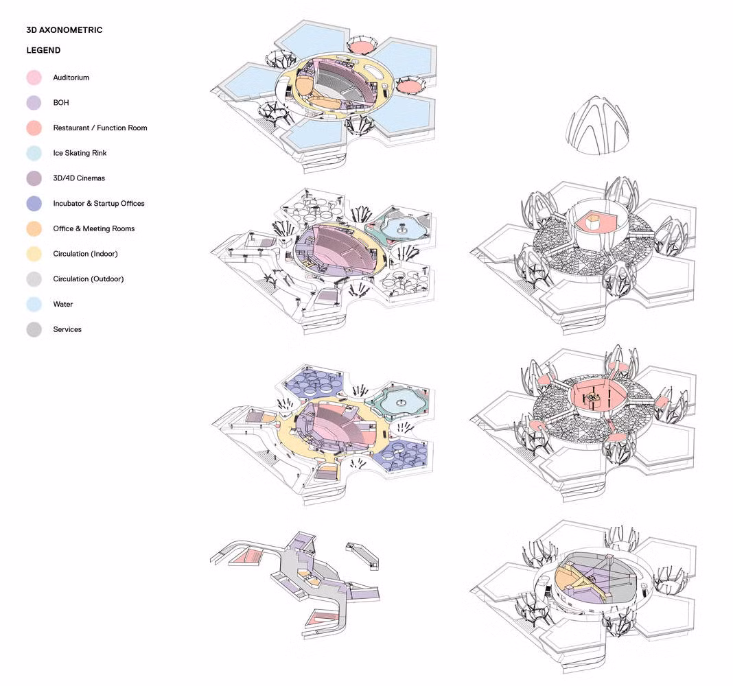 Dự kiến công trình nhà hát Hoa Sen xây xong vào năm 2019.