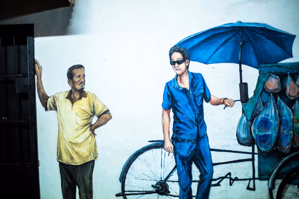 Những bức tranh mang miêu tả cuộc sống thường nhật của người dân, rất dân dã và sống động.