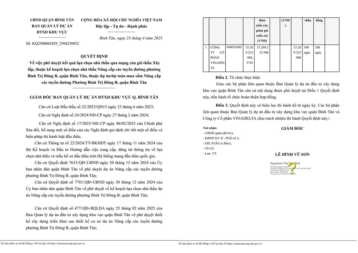 TP HCM: Ai thi cong nang cap cac tuyen duong phuong Binh Tri Dong B?