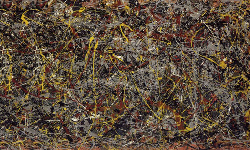 Bức tranh "khó hiểu" "No.5" của họa sĩ Jackson Pollock khiến nhiều người cho rằng đây là tác phẩm với những nét vẽ nguệch ngoạc. Theo các chuyên gia, bức tranh này là hình ảnh trừu tượng của một chiếc tổ chim. "No.5" được bán với giá 165,4 triệu USD.