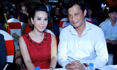 Thu Hoài cùng chồng dự sự kiện lúc còn mặn nồng. Ảnh: CB.