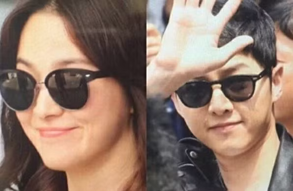 Mẫu kính mát của cả hai có khá nhiều điểm giống nhau.