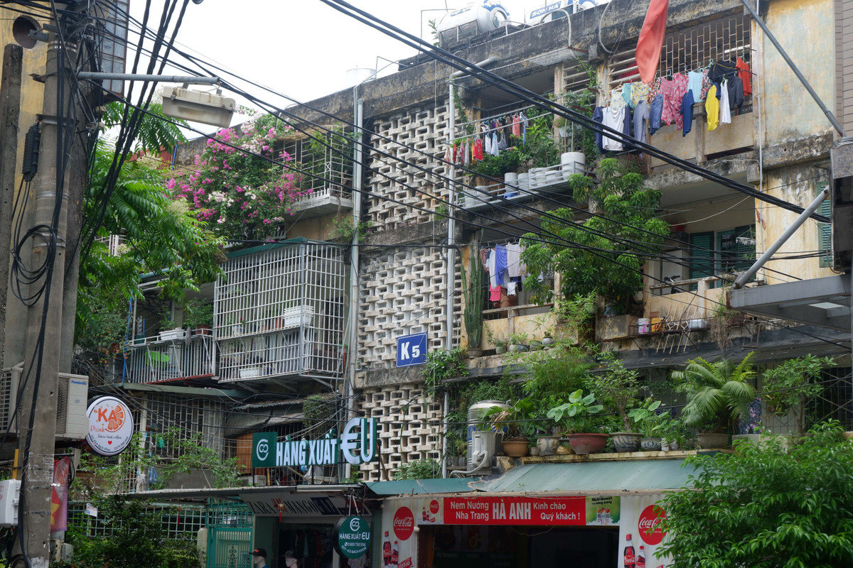 Nhà K5 khu tập thể Bách Khoa.